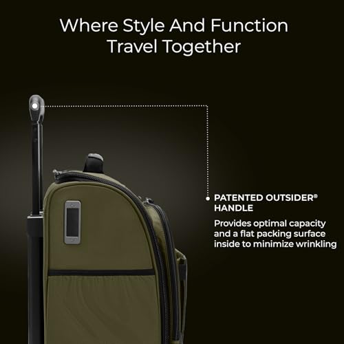 Briggs & Riley 22" Carry On Expandable Spinner - Softside Luggage, Black G487462