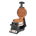 CRUX Double Rotating Belgian Waffle Maker, Nonstick Copper Plates, Stainless Steel R871