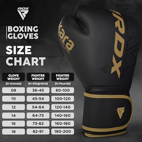 RDX Boxing Gloves Pro Training Sparring Maya Hide Leather Muay Thai MMA Kickboxing Adult Ventilated Palm R71478