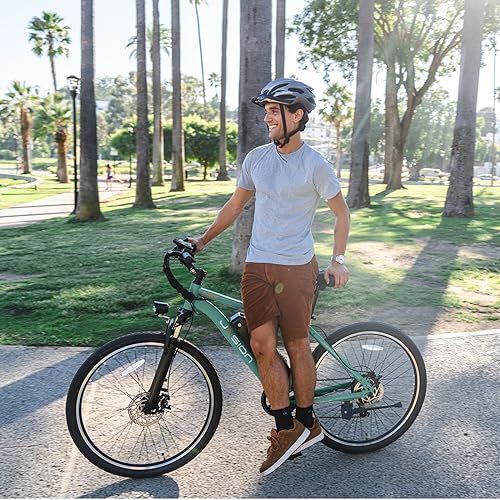 Jasion EB5 Electric Bike for Adults, 500W Brushless Motor, 40 Miles, 20 MPH, 7-Speed Y354