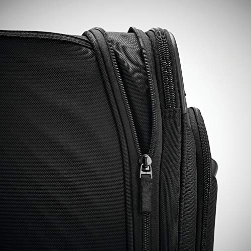 Samsonite Pro Travel Softside Expandable Luggage with Spinner Wheels, Black, Carry-On 21-Inch L839