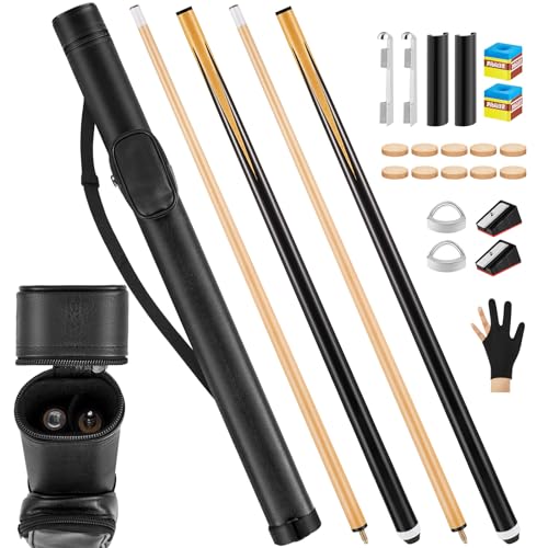 Syhood Pool Cue Sticks Case and Repair Accessories Set Z1877