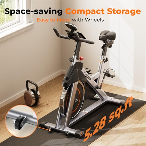 YOSUDA Exercise Bike, Magnetic Indoor Cycling Bike for Home with App Y907945