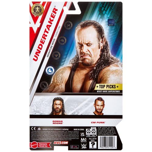 WWE Main Event Series The Undertaker Action Figure 6-inch G273686