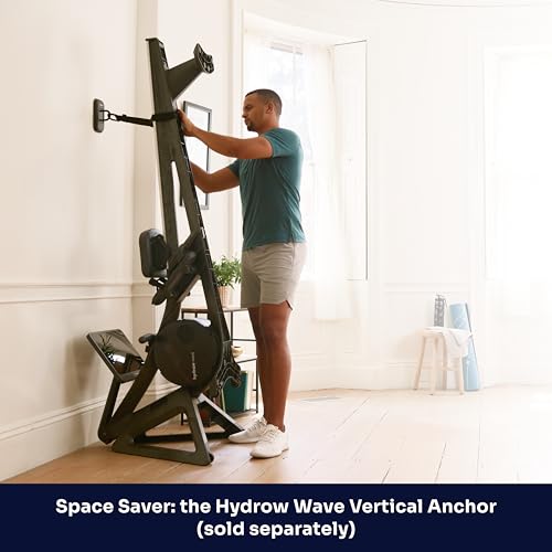 Hydrow Wave Rowing Machine with 16" HD Touchscreen, Foldable W49739