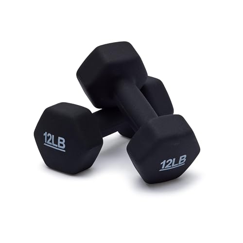Amazon Basics Neoprene Dumbbell Hand Weights G9434