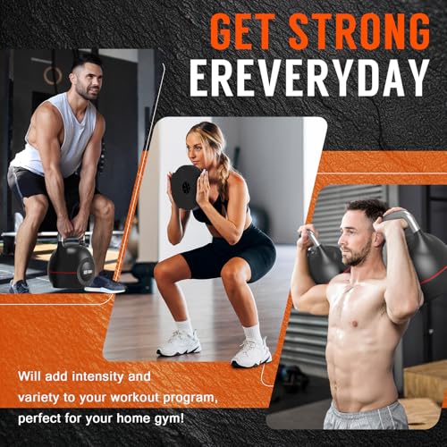 7-in-1 Adjustable Kettlebell for Strength Training, 5-44 LBS Q35450