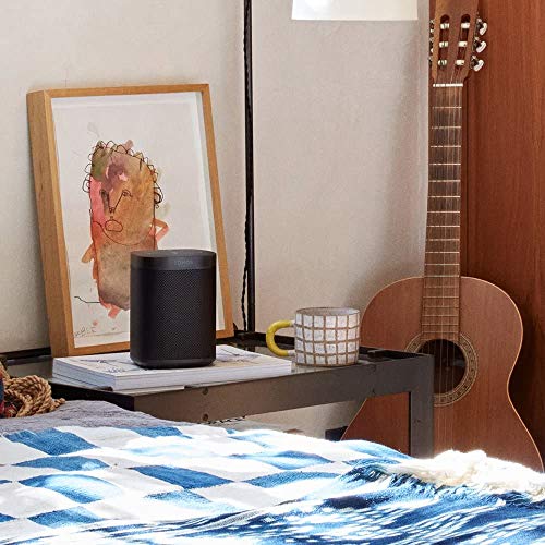 Sonos One (Gen 2) Smart Speaker with Alexa, Black J18069