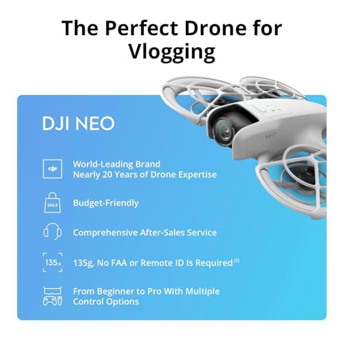 DJI Neo Mini Drone with 4K UHD Camera for Adults H656694