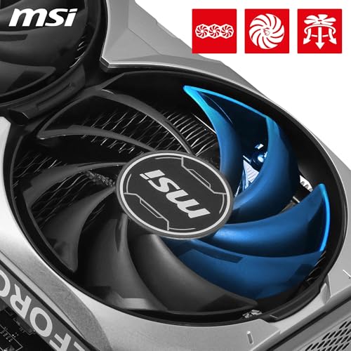 MSI GeForce RTX 4060 Ventus 2X Black 8G OC Gaming Graphics Card A74213