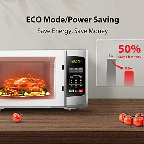 Toshiba ML-EM62P(SS) Countertop Microwave, 2.2 Cu Ft, 1200W, Stainless Steel C1532