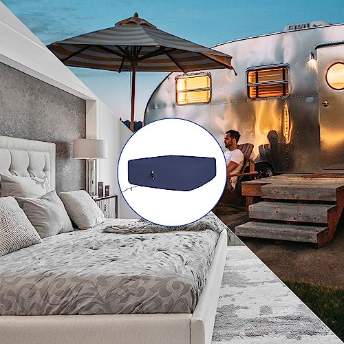 Bedecor Air Bed Sheets for Mattress Cover Removable Elastic Band Soft Breathable Twin XL Light Gray U508