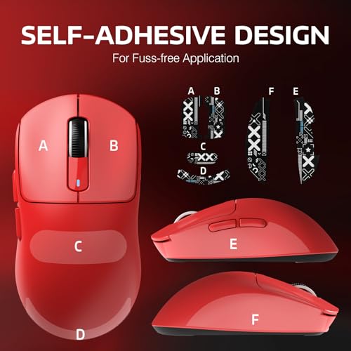 ATTACK SHARK X3 Wireless Gaming Mouse, 49g Ergonomic, PAW3395 26K DPI, White C238377