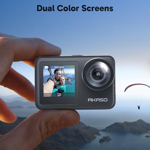AKASO Brave 7 LE 4K Action Camera with 256GB Memory Card Bundle C607627
