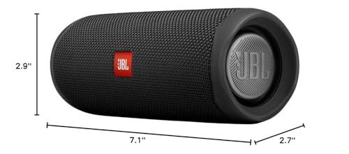 JBL FLIP 5 Waterproof Portable Bluetooth Speaker, Black T686