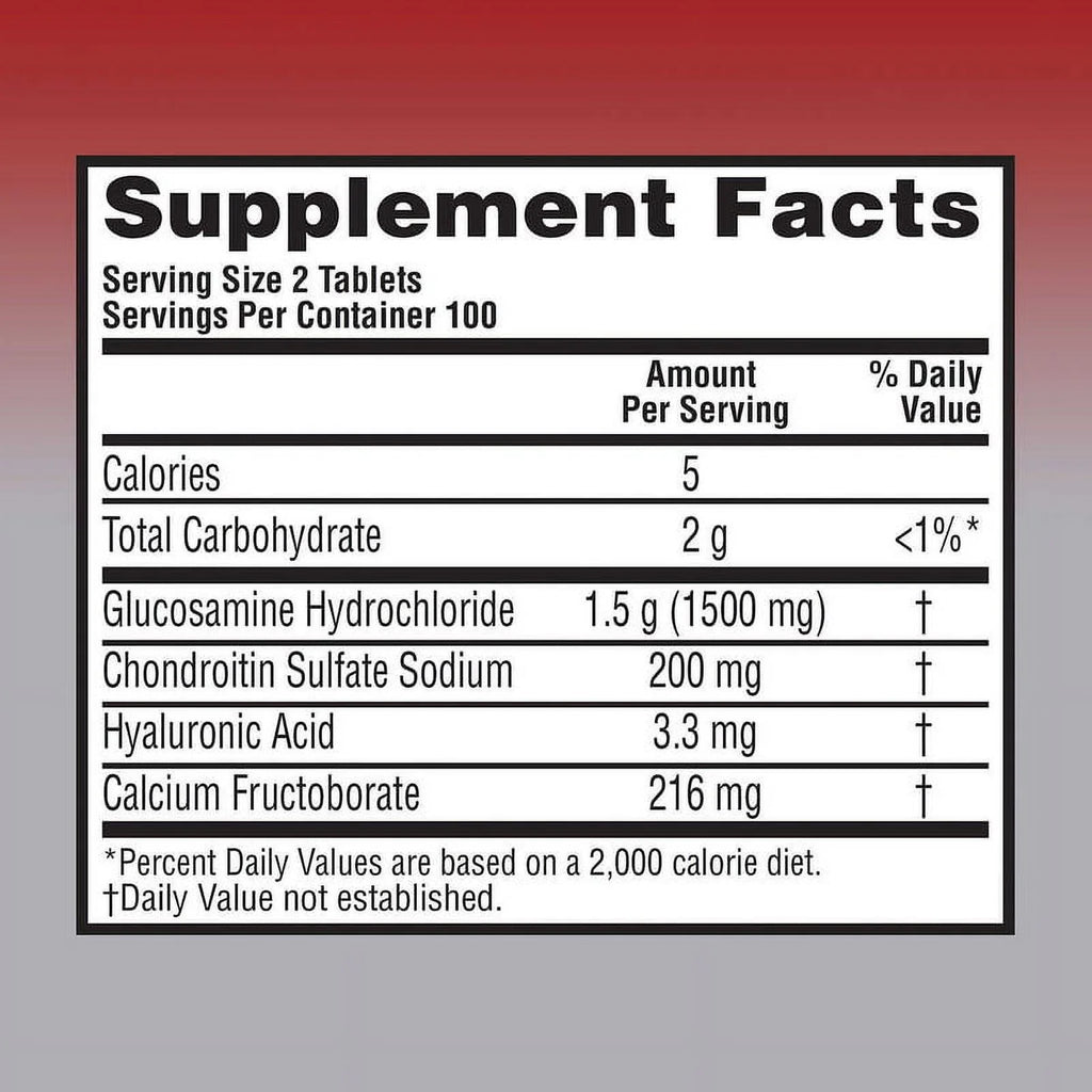 Schiff Move Free Advanced Joint Health Supplement - 200 Tablets I1793