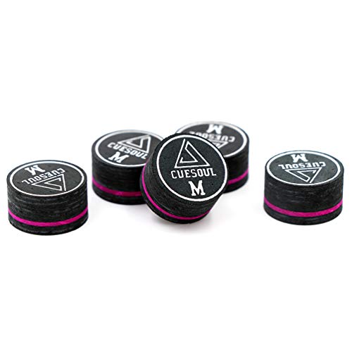 CUESOUL Glue on Pool Cue Tips for Snooker K4651