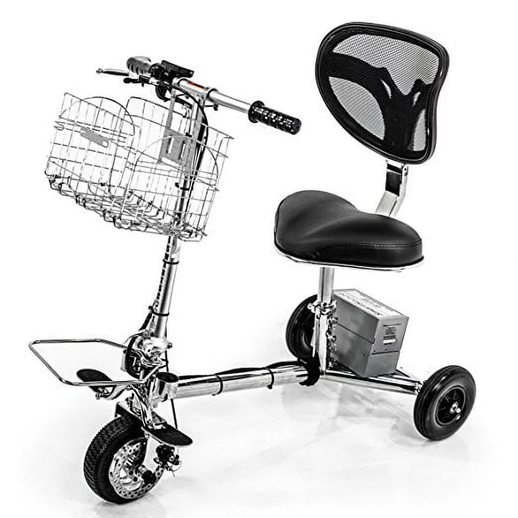 SmartScoot Lightweight FoldingMobility Scooter with Lithium Battery