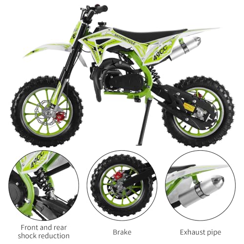 Kids Dirt Bike 49cc Gas Mini Motorcycle Off Road Pink Q561898