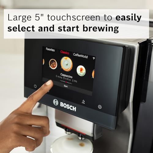 Bosch 800 Series Fully Automatic Espresso Machine, Silver D3019