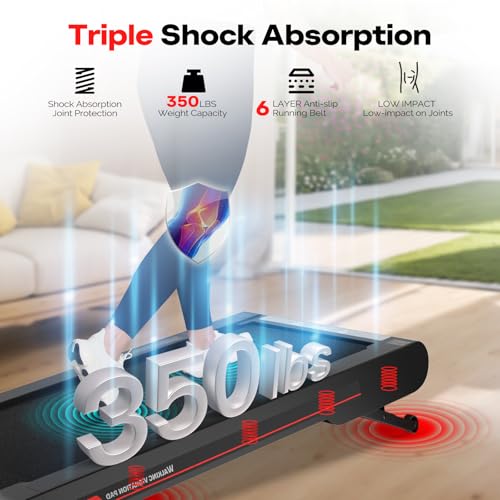 Sperax Walking Vibration Pad with APP, 3 in 1 Under Desk Treadmill M5277