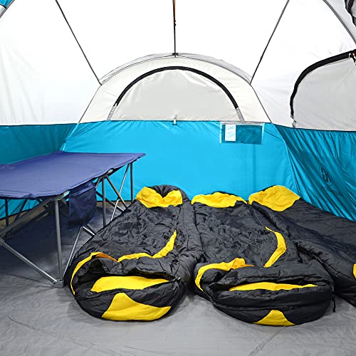 CAMPROS CP Tent 8 Person Weather Resistant Family Camping Tent with Carry Bag Z5924