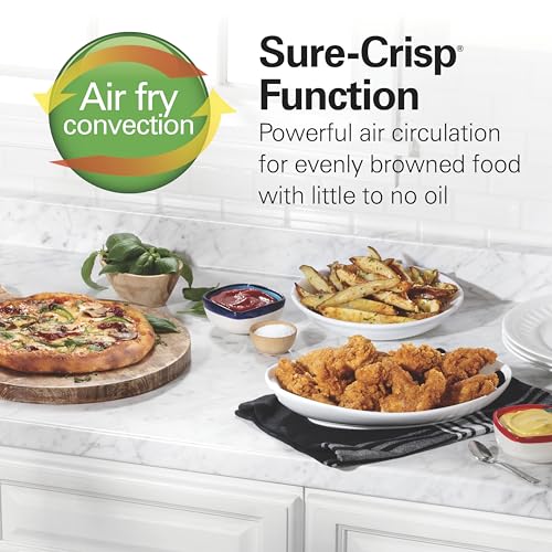 Hamilton Beach Sure-Crisp Air Fryer Toaster Oven Combo, Stainless Steel (31403) Z50563
