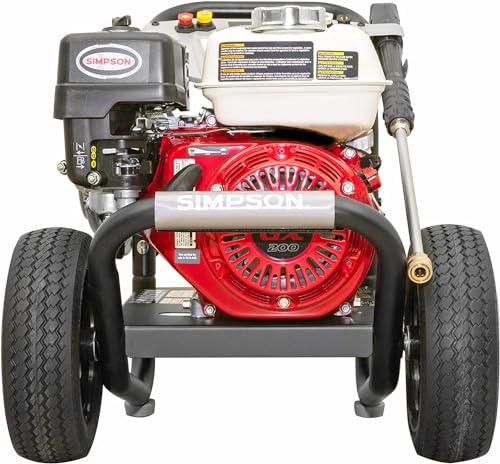 Simpson 61014 3500 PSI Gas Pressure Washer with Honda GX200 R714668