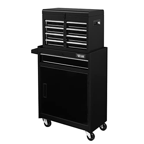 TUFFIOM 5-Drawer Rolling Tool Chest with Lockable Wheels X4579
