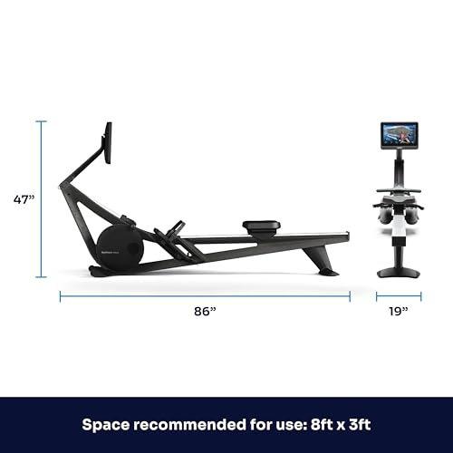 Hydrow Wave Rowing Machine with 16" HD Touchscreen, Foldable W49739