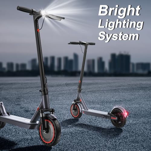 VOLPAM Electric Scooter, 350W/500W, 8.5"/10" Tires, Folding E-Scooter with Dual Braking Q653200