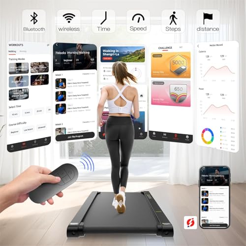 Sperax Walking Vibration Pad with APP, 3 in 1 Under Desk Treadmill M5277