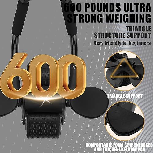 Uota Elbow Support Abdominal Wheel for Core Strengthening Y883
