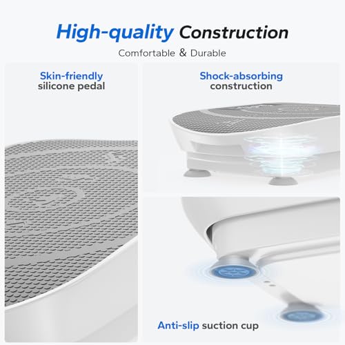 MERACH Vibration Plate Exercise Machine for Whole Body Workout at Home A4467