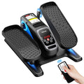 Under Desk Elliptical Machine, Portable Seated Pedal Exerciser for Seniors and Adults O60492