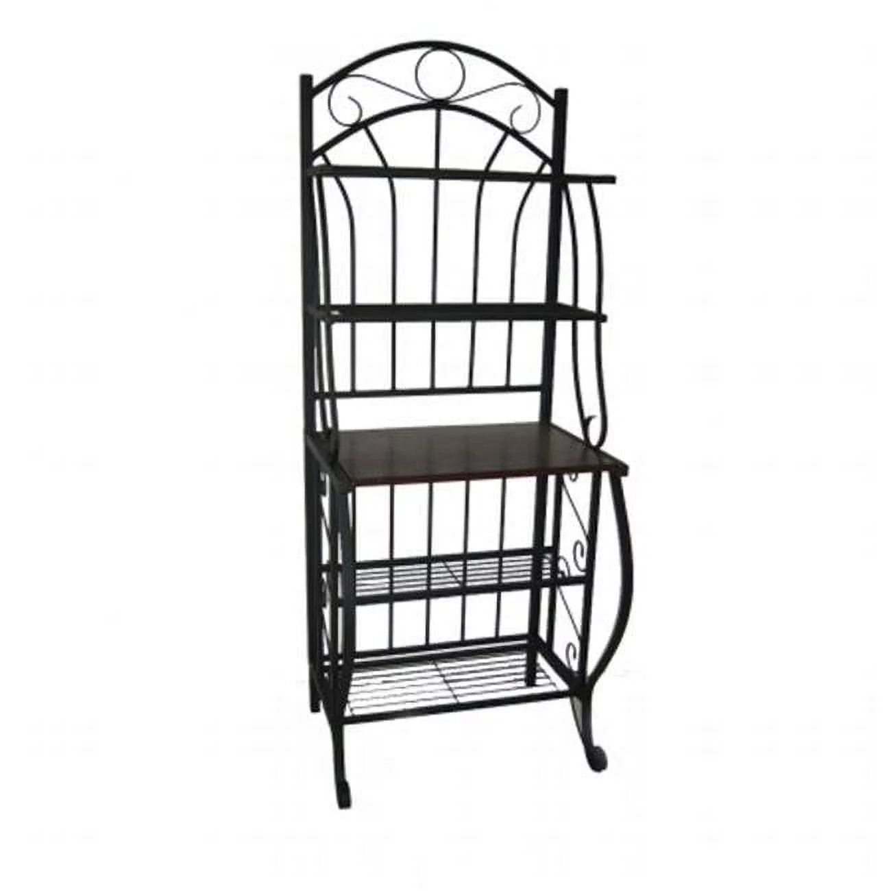 Valencia Bakers Rack - Black