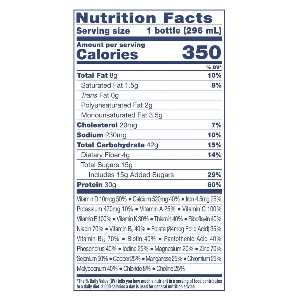 Ensure COMPLETE Nutrition Shake, Vanilla, 30G Protein, 4 Count I5883