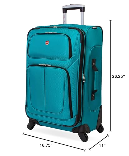 SwissGear Sion Softside Expandable Luggage, Black, 29-Inch C81483