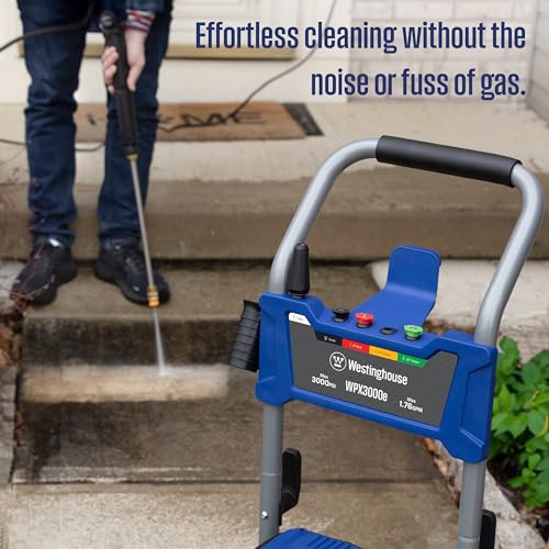 Westinghouse WPX3000e Electric Pressure Washer, 3000 PSI, Induction Motor L201930
