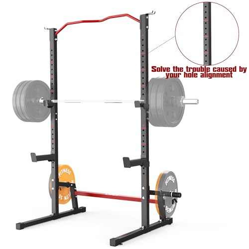 Adjustable Squat Rack Barbell Stand for Home Gym M6904