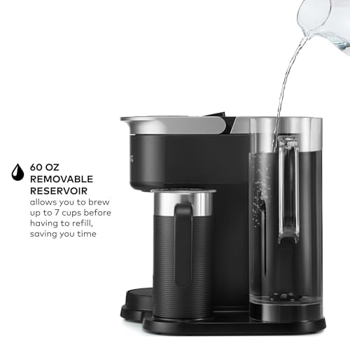 Keurig K-Cafe Single-Serve Coffee, Latte & Cappuccino Maker with Milk Frother, Dark Charcoal H6761