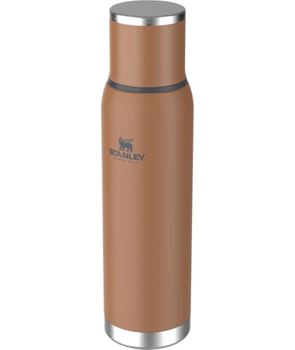 Stanley Adventure-To-Go Vacuum Bottle 25 oz Wide Mouth Insulated Stainless Steel Thermos, Blue Glow D5617