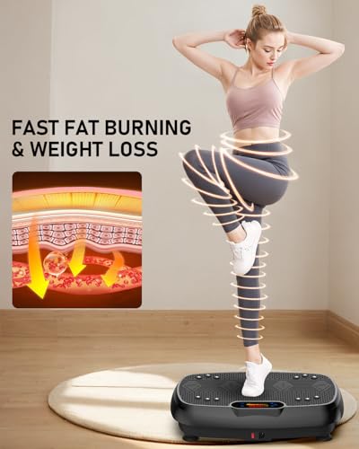 Vibration Plate Exercise Machine for Full Body Workout at Home V553