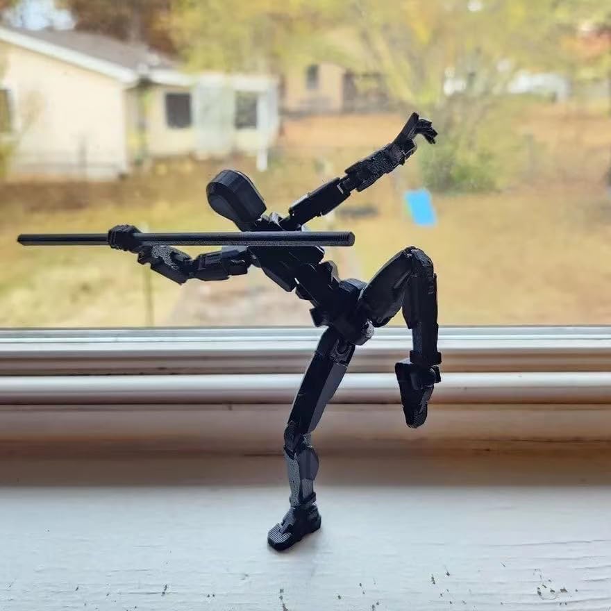 Titan 13 Action Figure, 3D Printed Robot, Desktop Decorations Game Gifts (9 pcs) Z24151