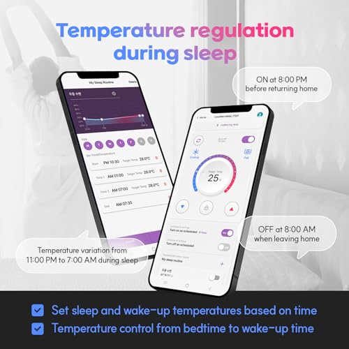 HuBDIC Feelsleep Electric Water Cooling and Heating Mattress Topper, Queen Size T1165