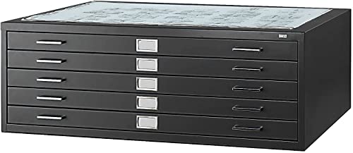 Safco Products 4997WHR Flat File Closed Base for 5-Drawer, White R19808