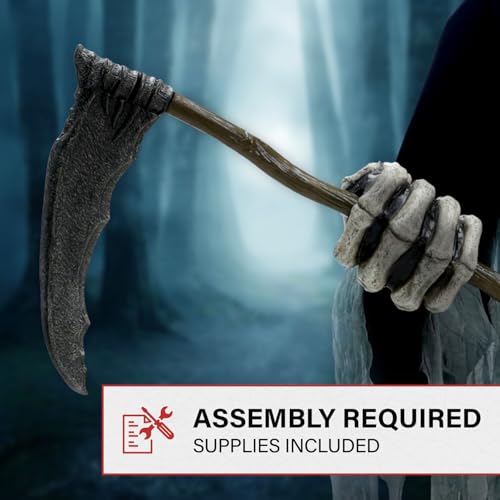 Haunted Hill Farm Motion-Activated 7.5-Ft. Smoldering Ghoul Animatronic Halloween Decoration N1475