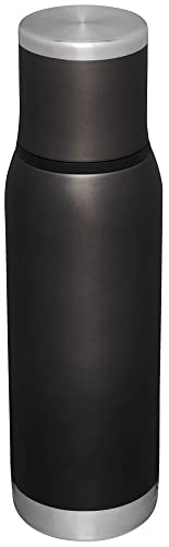 Stanley Adventure-To-Go Vacuum Bottle 25 oz Wide Mouth Insulated Stainless Steel Thermos, Blue Glow D5617