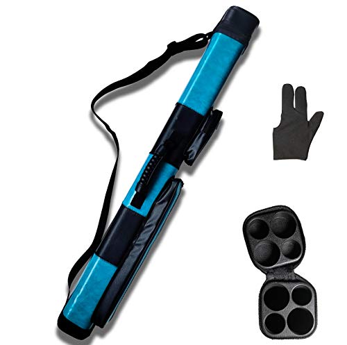 2x2 Hard Square Pool Cue Carrying Case N141