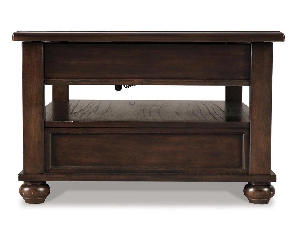 Signature Design by Ashley Barilanni Lift Top Coffee Table Dark Brown U8775